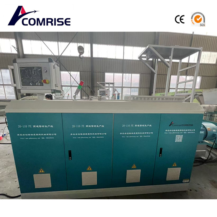 Gruppo macchina per tubi HDPE da 20-110 mm completato